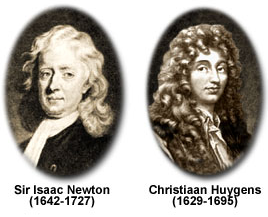Newton Huygens